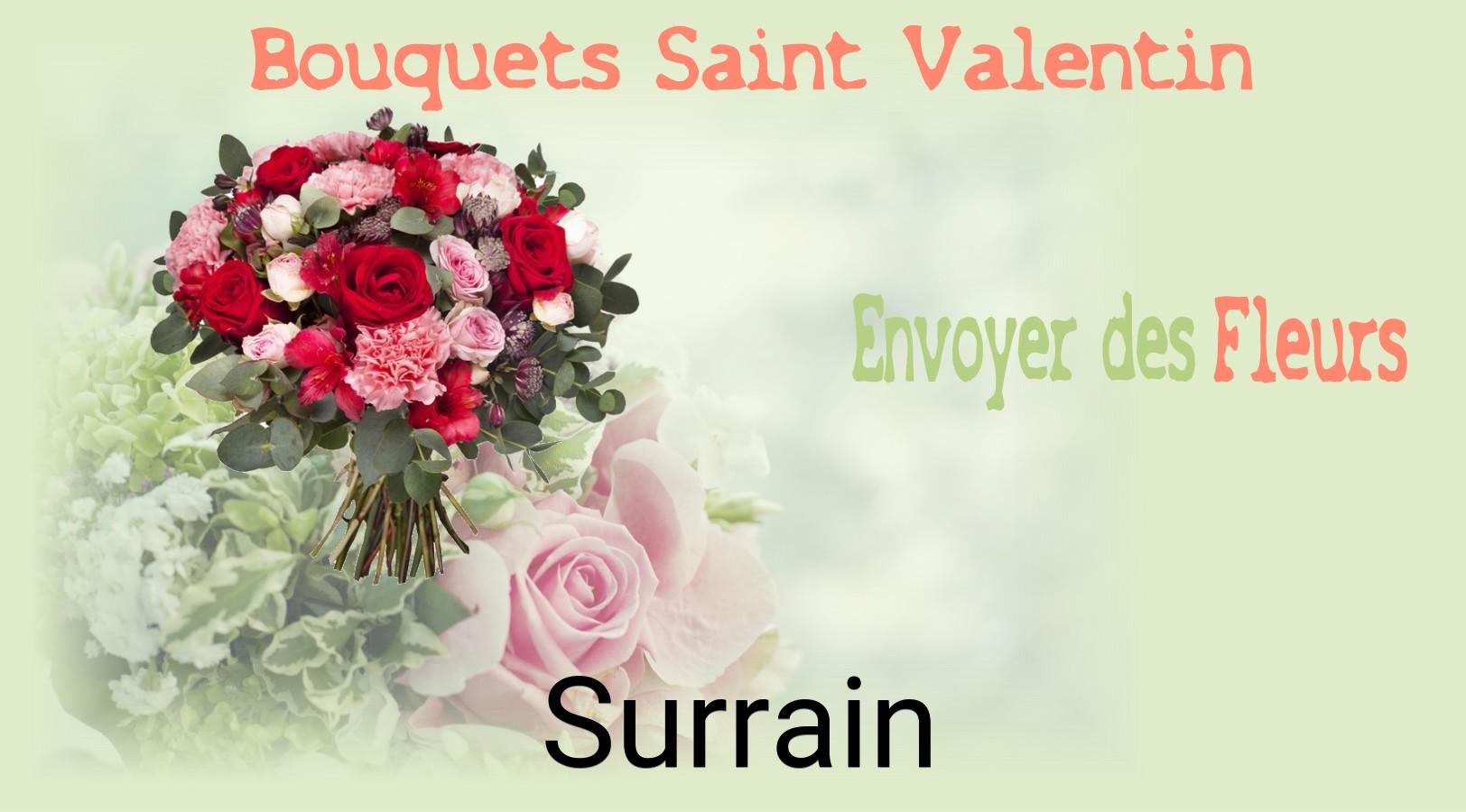 Roses de Saint-Valentin livrées à Surrain